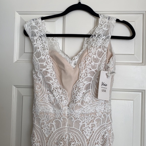 NWT Boho Lace Wedding Dress - Picture 9 of 12